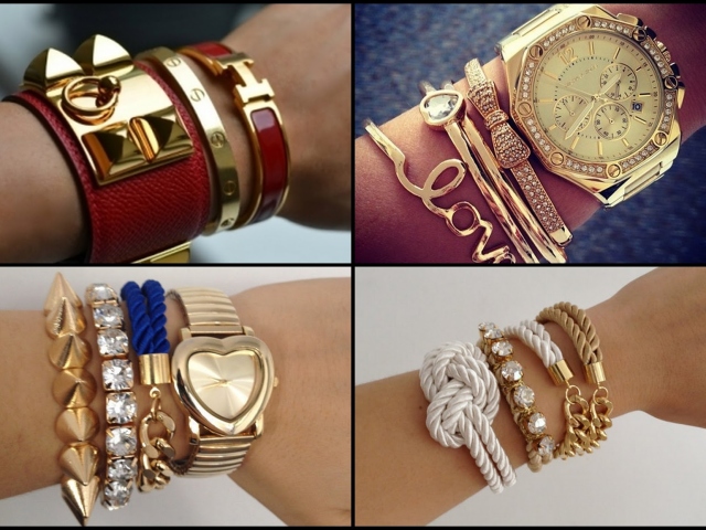 Як замовити стильні і модні брендові жіночі браслети золоті, срібні, мотузкові, шкіряні з червоної і чорної нитки на Ламода: каталог, ціна, фото