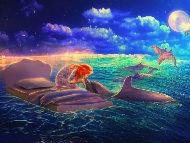 Сонник &#8212; дельфін: до чого сниться уві сні білий, рожевий, мертвий, поранений дельфін? До чого сняться дельфіни у воді, в море жінці, дівчині, чоловікові: тлумачення сну