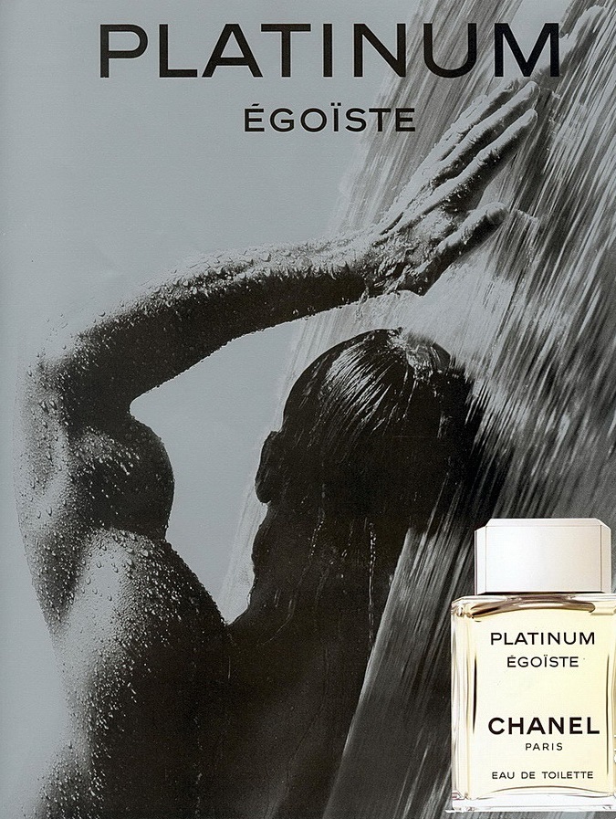 Реклама парфумів Egoiste Platinum