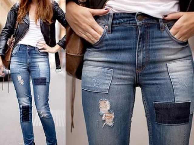 Як зашити дірку на джинсах акуратно і непомітно між ніг, на коліні, попі вручну і на машинці, без латок: способи, рекомендації, поради. Як заховати дірку на джинсах, красиво закрити, задекорувати?
