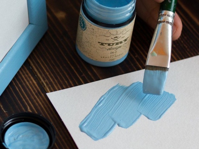 Як отримати блакитний колір при змішуванні фарб?