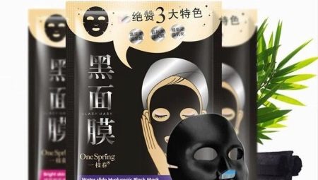Чорна тканинна маска на обличчя: властивості та правила використання