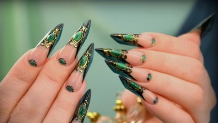 Рідкі камені на нігтях: особливості манікюру і тонкощі виконання