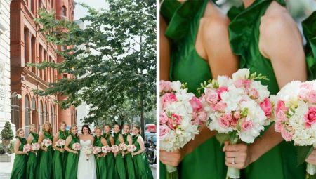 Весілля в зеленому кольорі: значення відтінку та варіанти оформлення торжества