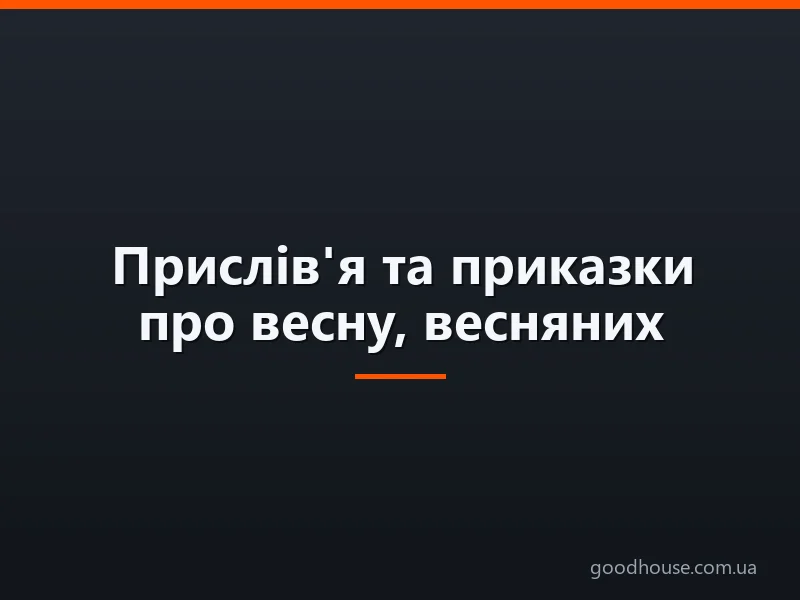 Прислів'я та приказки про весну, весняних місяцях для дітей дошкільного та шкільного віку, школи, ДНЗ: збірник кращих прислів'їв з поясненням сенсу. Які є і як знайти прислів'я та приказки про весну, весняних місяцях для дітей?