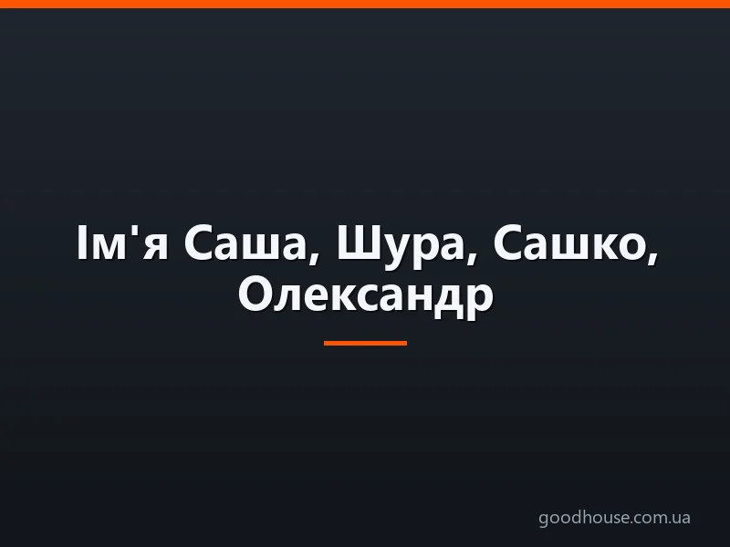 Ім'я Саша, Шура, Сашко, Олександр: походження імен, це різні імена чи ні? Чим відрізняється ім'я Саша, Шура, Шурик від Олександра? Саша, Шура, Сашко, Олександр: як правильно називати, як написати в паспорті повне ім'я?