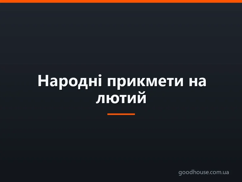 Народні прикмети на лютий: про погоду, природу, свята, весілля та народження